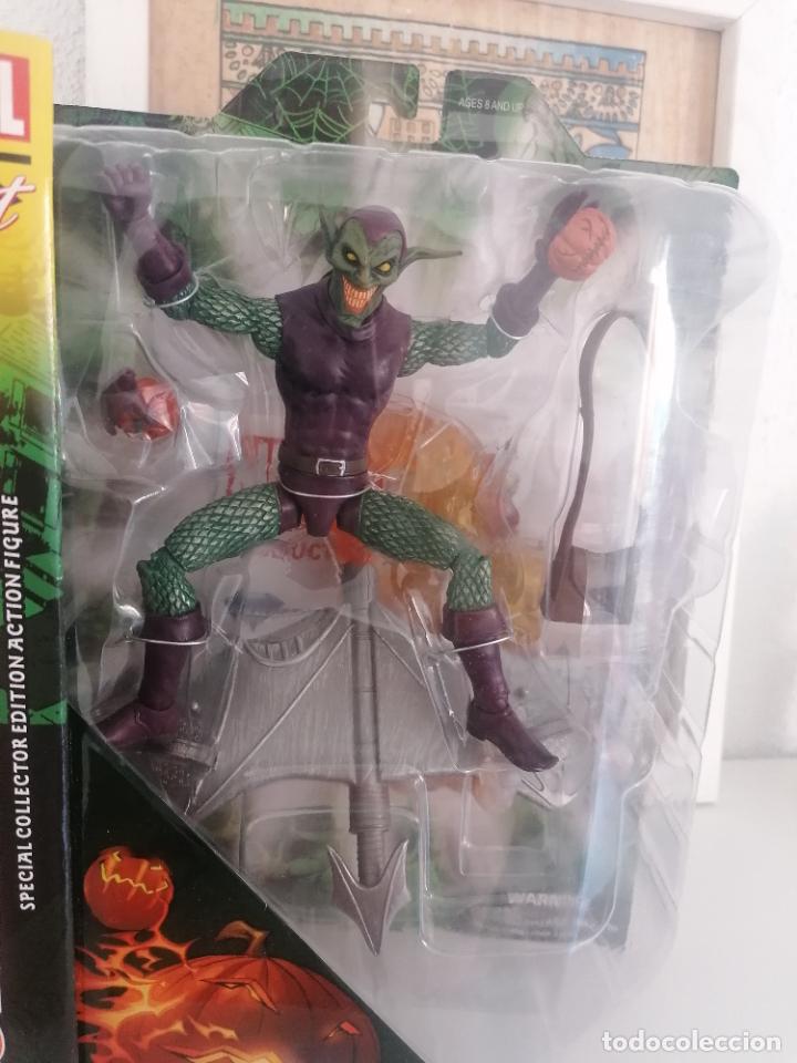 Figuras y mu&ntilde;ecos Marvel: Green goblin marvel select duende verde - Foto 2