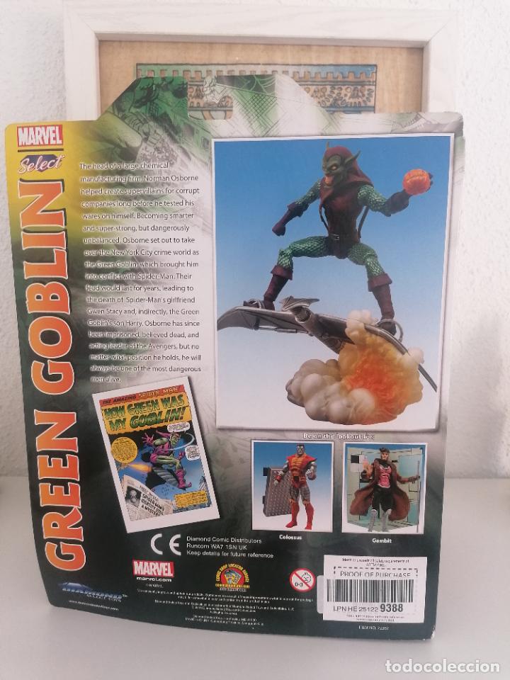 Figuras y mu&ntilde;ecos Marvel: Green goblin marvel select duende verde - Foto 3