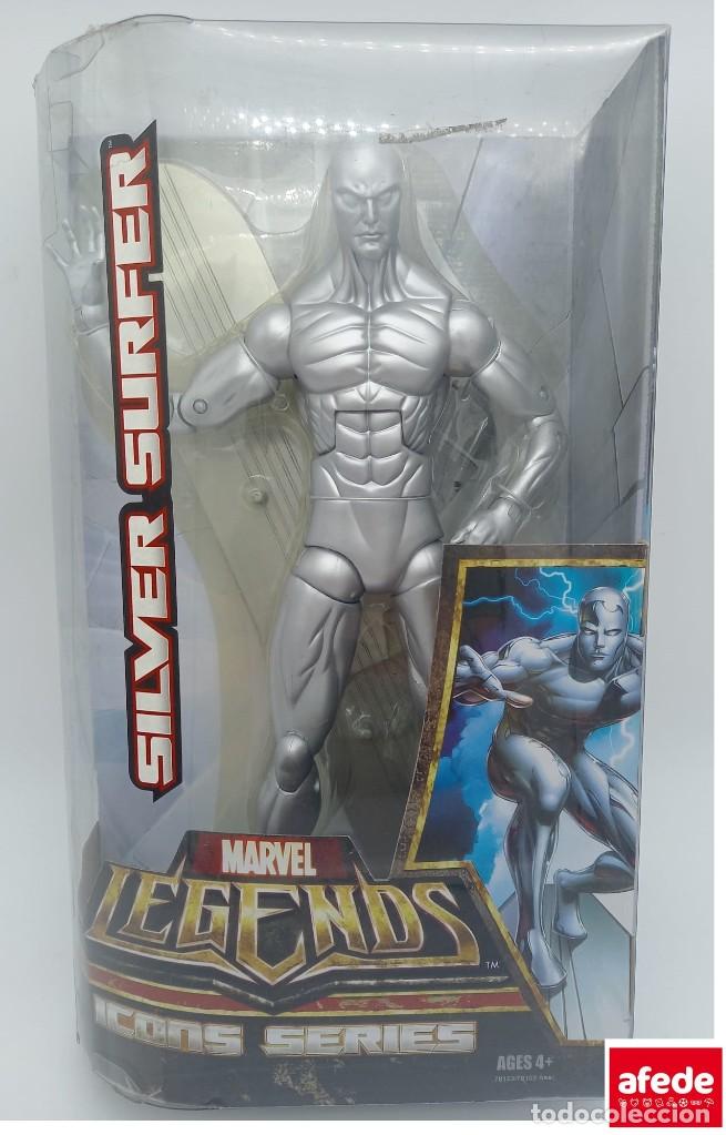 Figuras y mu&ntilde;ecos Marvel: FIGURA SILVER SURFER MARVEL LEGENDS DE HASBRO DEL 2006 - Foto 1