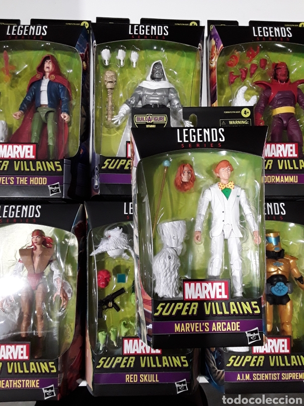 Figuras y mu&ntilde;ecos Marvel: SUPER VILLAINS 2021 MARVEL LEGENDS WAVE 1 COMPLETA HASBRO - Foto 1
