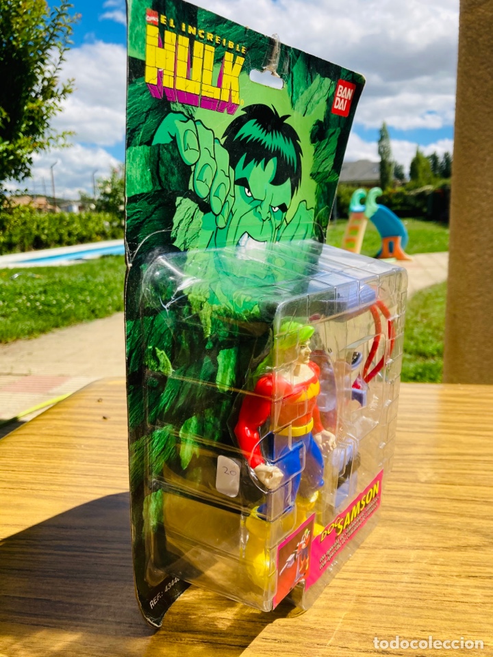 Figuras y mu&ntilde;ecos Marvel: Doc Samson, Marcel comics, el incre&iacute;ble Hulk, Bandai 1997. - Foto 2