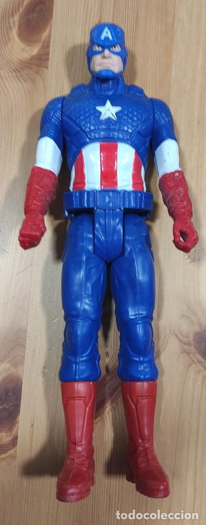 Figuras y mu&ntilde;ecos Marvel: FIGURA DE ACCION CAPITAN AMERICA , MARVEL , HASBRO , 2014 29 CMS - Foto 1