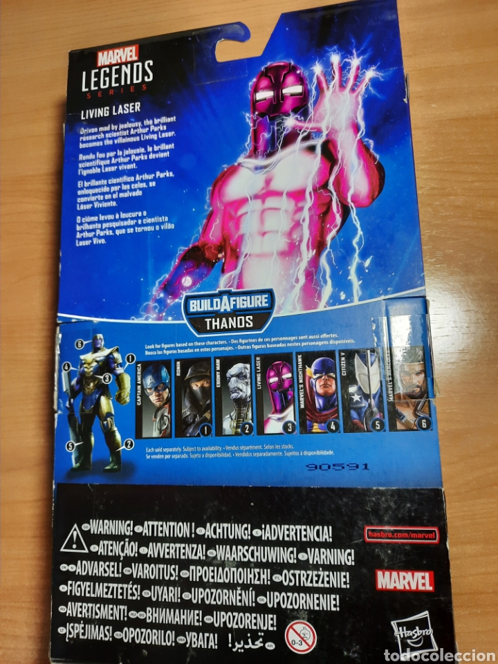 Figuras y mu&ntilde;ecos Marvel: LIVING LASER-LEGENDS SERIES- MARVEL - Foto 2