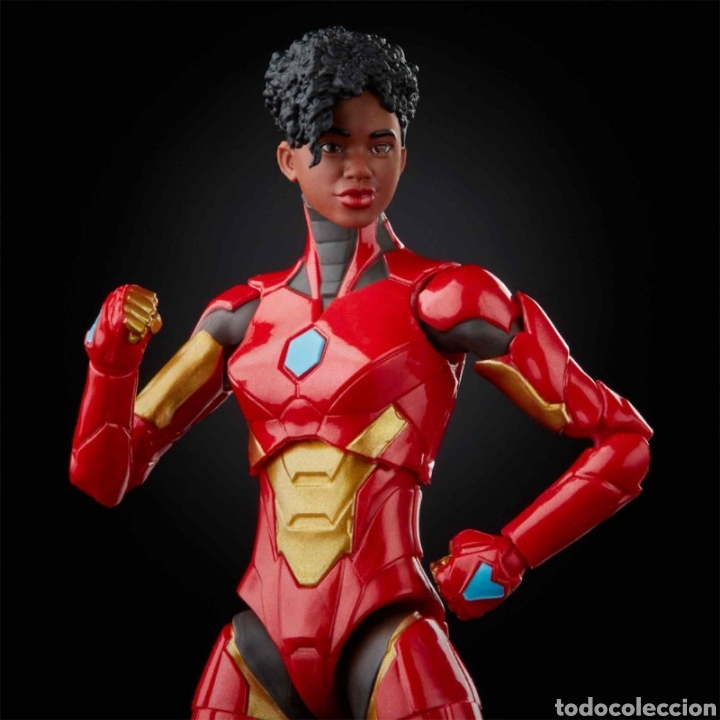 Figuras y mu&ntilde;ecos Marvel: Figura Ironheart Riri Williams Marvel Legends Hasbro - Foto 5