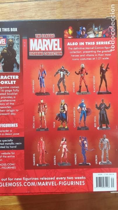 Figuras y mu&ntilde;ecos Marvel: Blade Figura plomo eaglemoss en su caja - Foto 2