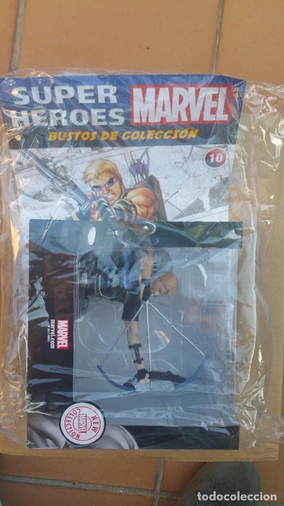 Figuras y mu&ntilde;ecos Marvel: Bustos Marvel fasciculo 10 hawkeye - Foto 1