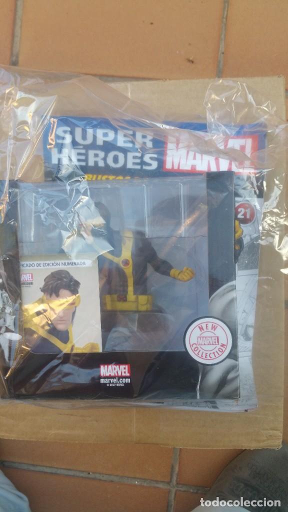 Figuras y mu&ntilde;ecos Marvel: Bustos Marvel fasciculo 21 ciclope - Foto 1