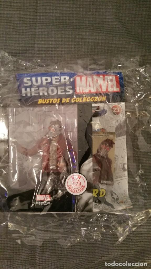 Figuras y mu&ntilde;ecos Marvel: Fasciculo 23 bustos marvel Star Lord - Foto 1
