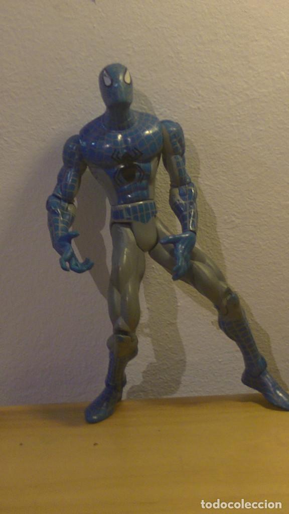 Figuras y mu&ntilde;ecos Marvel: SPIDERMAN MARVEL ARTICULADO 15 CM AZUL Y GRIS - Foto 1