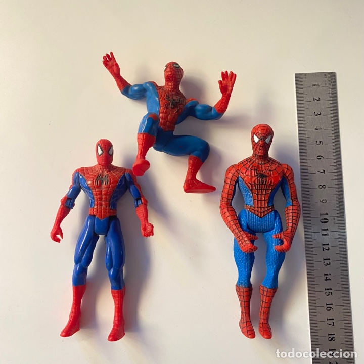 lote 3 muñecos figuras spiderman marvel 1998-19 - Buy Marvel action figures  on todocoleccion