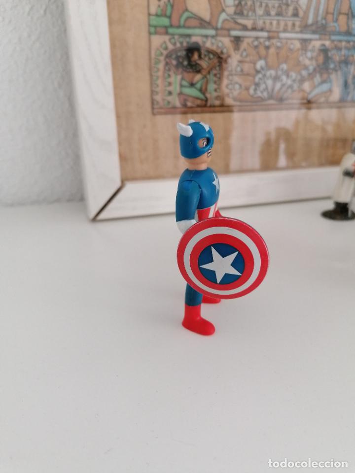 Figuras y mu&ntilde;ecos Marvel: Capit&aacute;n america marvel world famosa - Foto 2