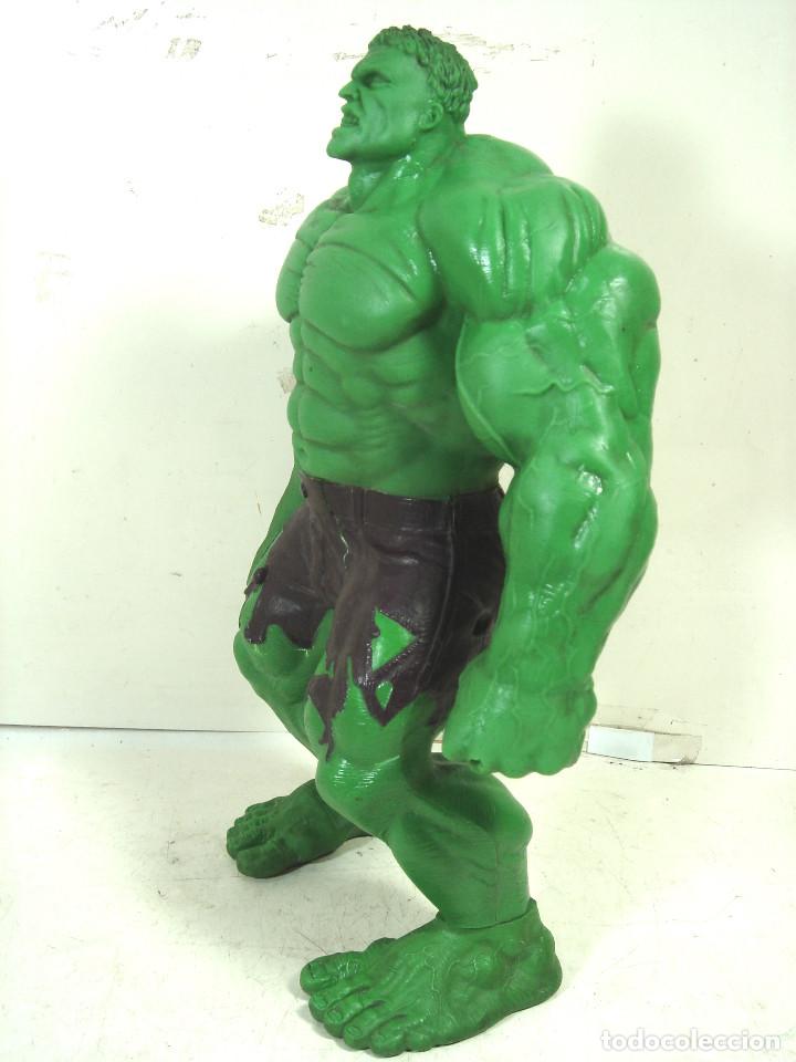 Figuras y mu&ntilde;ecos Marvel: GRAN FIGURA SONORA 32 CMS - INCREIBLE HULK MARVEL 2003 - GOMA Y PLASTICO &iexcl;&iexcl;FUNCIONA&iexcl;&iexcl; LA MASA - 2 - Foto 7