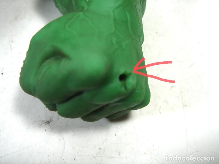 Figuras y mu&ntilde;ecos Marvel: GRAN FIGURA SONORA 32 CMS - INCREIBLE HULK MARVEL 2003 - GOMA Y PLASTICO &iexcl;&iexcl;FUNCIONA&iexcl;&iexcl; LA MASA - 2 - Foto 14