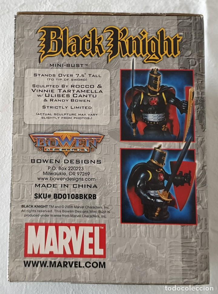 Figuras y mu&ntilde;ecos Marvel: Busto EL CABALLERO NEGRO &ndash; BLACK KNIGHT Version Retro. Bowen Designs 2008. - Foto 3