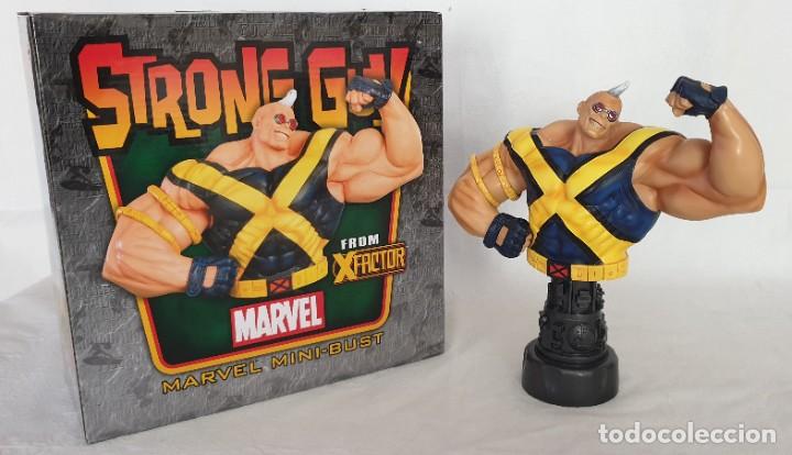 Figuras y mu&ntilde;ecos Marvel: Busto FORTACHON &ndash; STRONG GUY. Bowen Designs 2012. - Foto 1