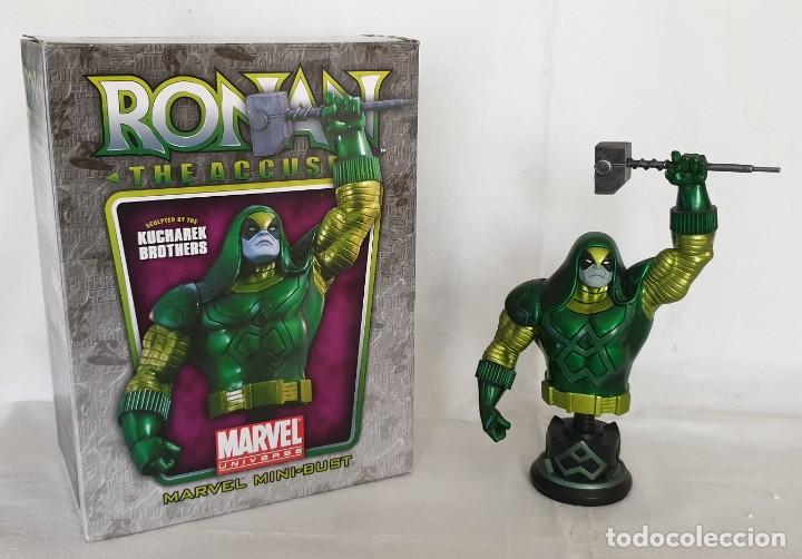 Figuras y mu&ntilde;ecos Marvel: Busto RONAN EL ACUSADOR &ndash; Bowen Designs 2009. - Foto 1