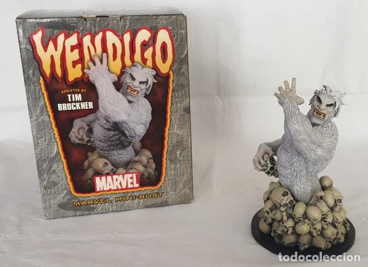 Figuras y mu&ntilde;ecos Marvel: Busto WENDIGO (HULK - LOBEZNO). Bowen Designs 2007. - Foto 1
