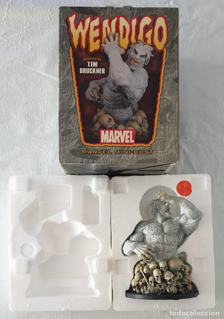 Figuras y mu&ntilde;ecos Marvel: Busto WENDIGO (HULK - LOBEZNO). Bowen Designs 2007. - Foto 2