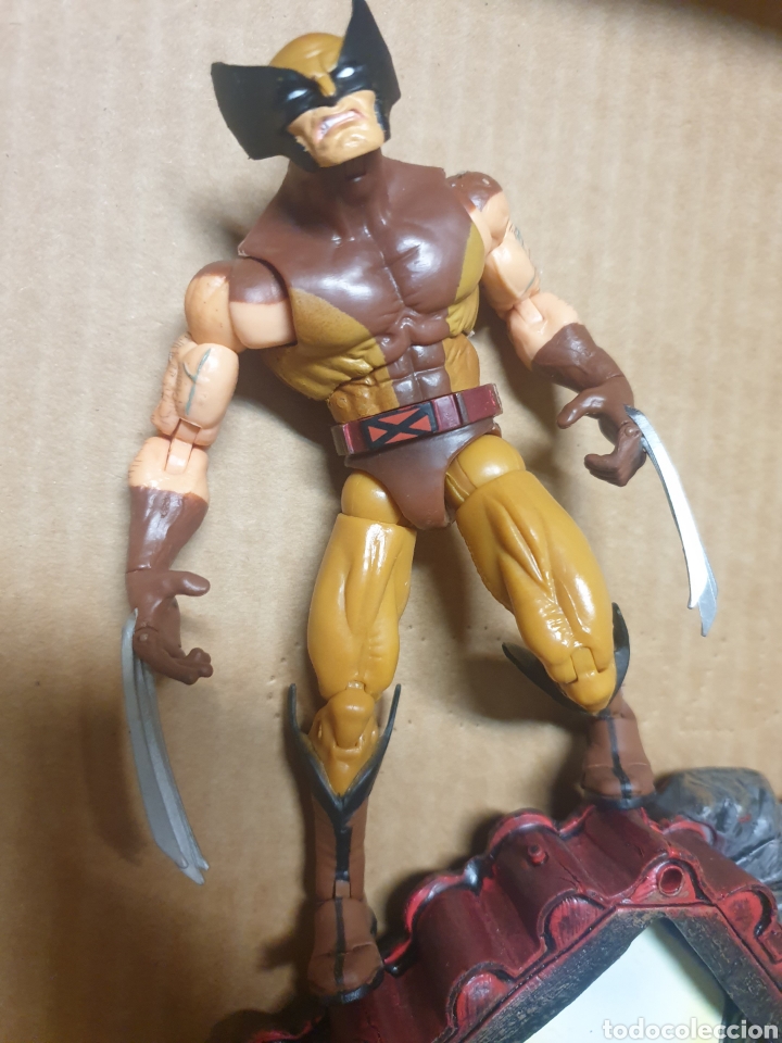 Figuras y mu&ntilde;ecos Marvel: Marvel legends xmen figura lobezno completa - Foto 3