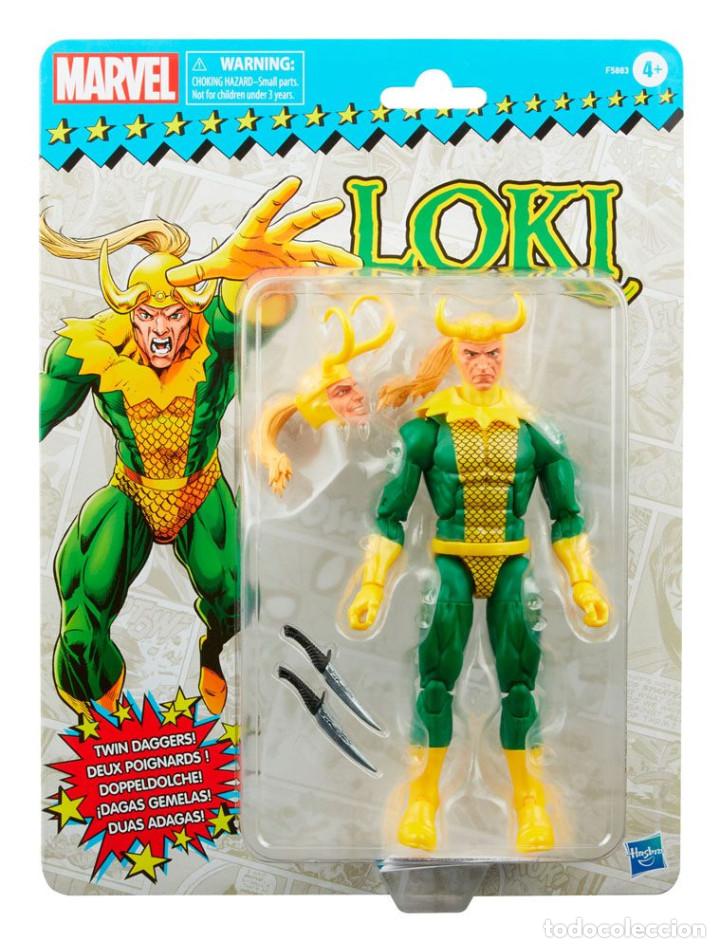 Figuras y mu&ntilde;ecos Marvel: Figura Loki 15 cm - Marvel Retro Collection - Foto 1