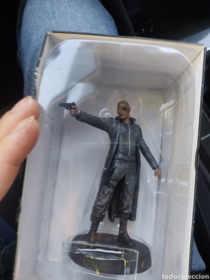 Figuras y mu&ntilde;ecos Marvel: Figura Marvel Nick Fury 13 cm - Foto 5