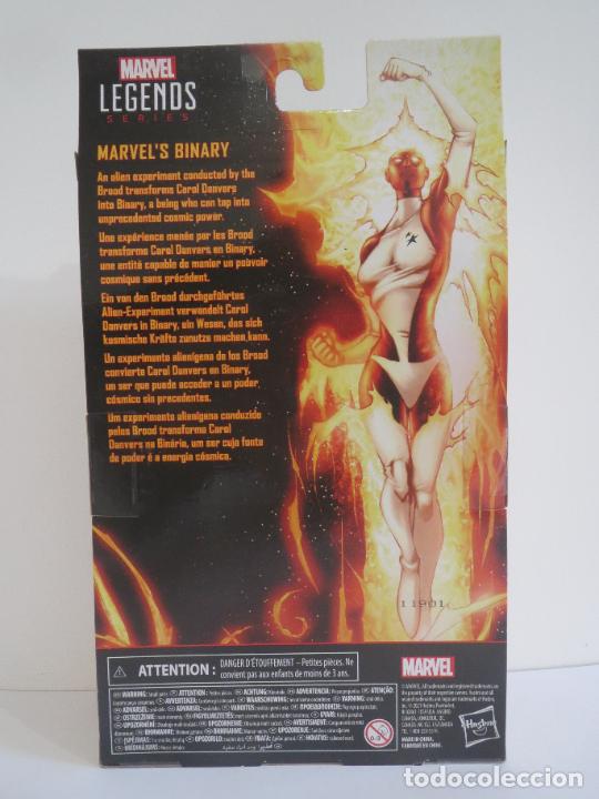 Figuras y mu&ntilde;ecos Marvel: MARVEL LEGENDS SERIES MARVEL&acute;S BINARY CAPITANA MARVEL FORMA BINARIA HASBRO 2021 NUEVO Y PRECINTADO - Foto 3