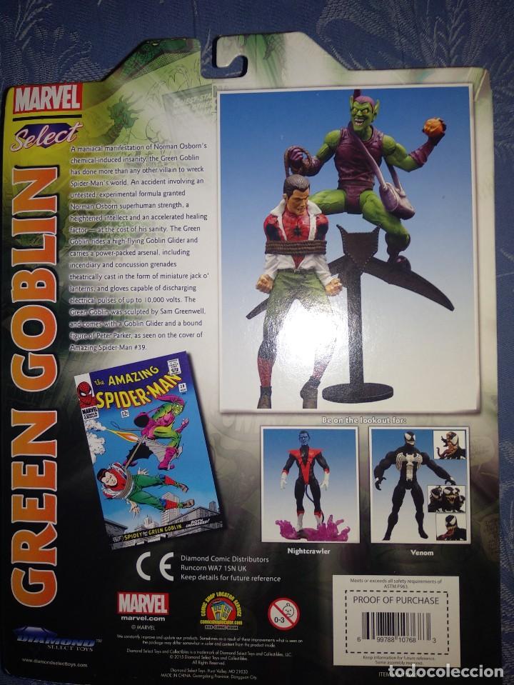 Figuras y mu&ntilde;ecos Marvel: Figura Marvel Select: Classic Green Goblin vs Spider Man - Foto 2