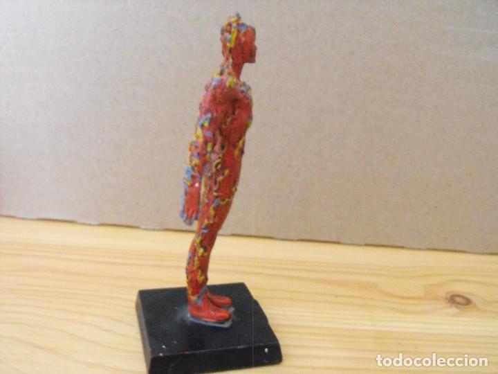 Figuras y mu&ntilde;ecos Marvel: MARVEL. Figura de plomo de Antorcha Humana. - Foto 2