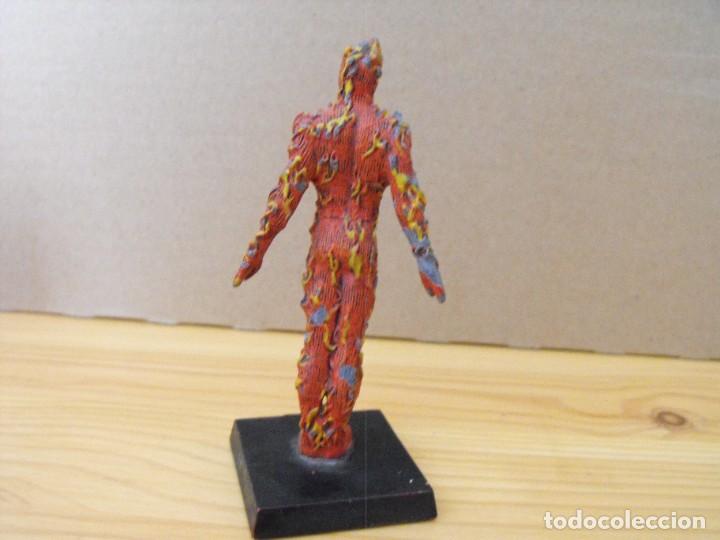 Figuras y mu&ntilde;ecos Marvel: MARVEL. Figura de plomo de Antorcha Humana. - Foto 3