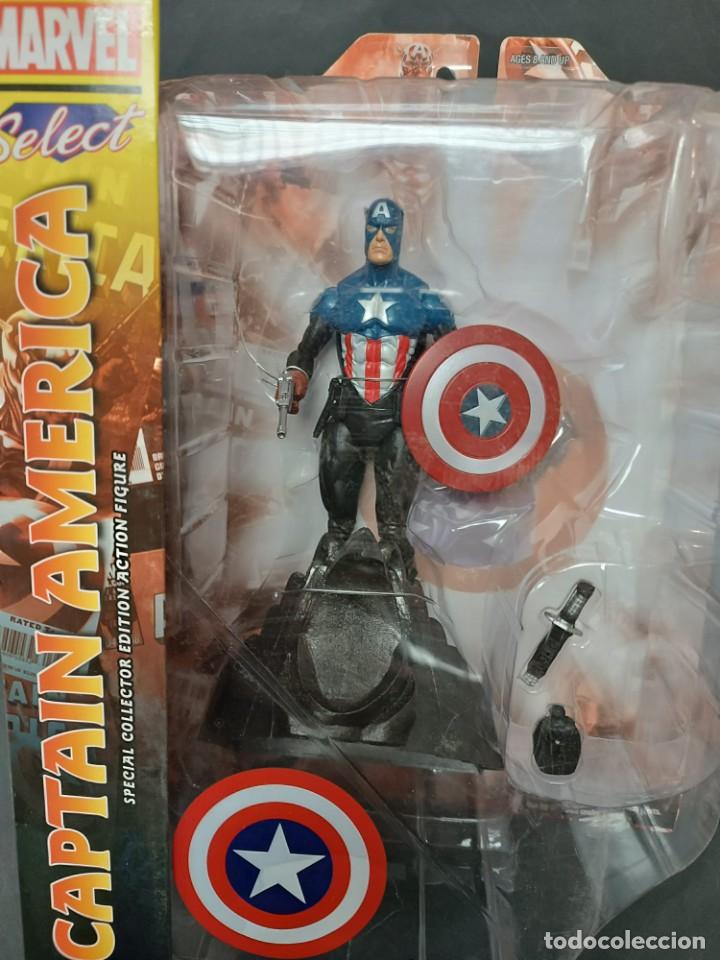 Figuras y mu&ntilde;ecos Marvel: CAPITAN AMERICA MARVEL SELECT DIAMOND - Foto 1