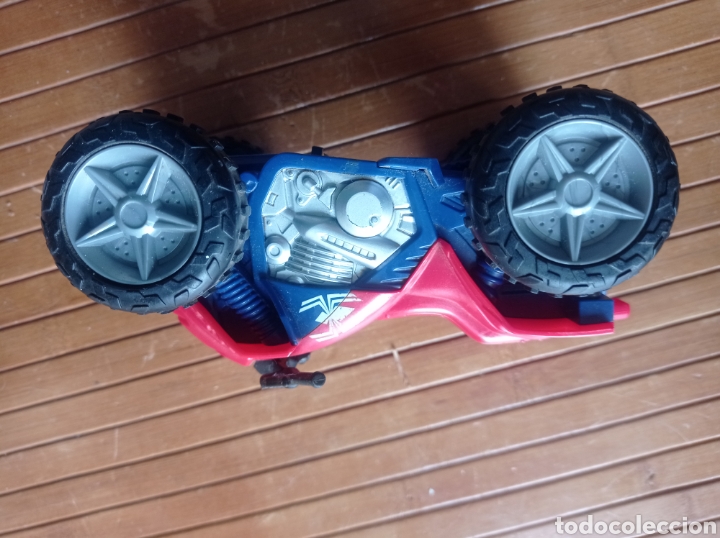 Figuras y mu&ntilde;ecos Marvel: Moto Quad Spiderman Marvel 2008 funcionando - Foto 2