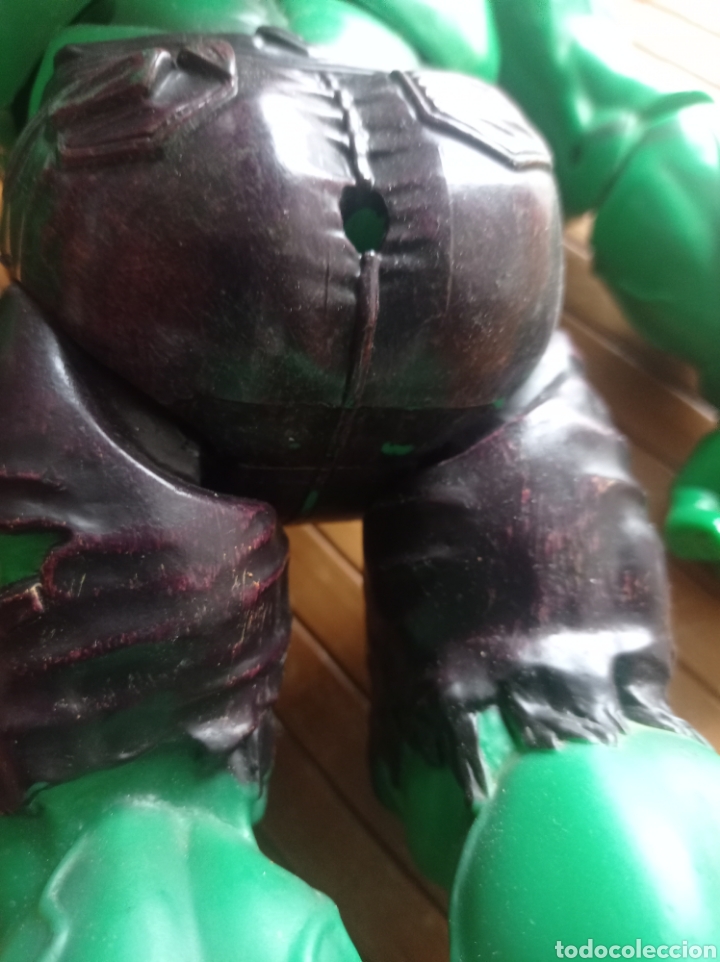 Figuras y mu&ntilde;ecos Marvel: Figura Incre&iacute;ble Hulk sonido movimiento 2002 - Foto 11