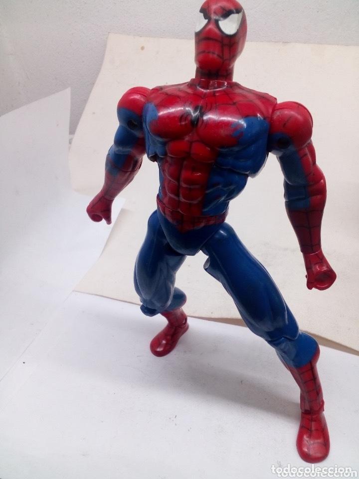 Figuras y mu&ntilde;ecos Marvel: Mu&ntilde;eco articulado Spiderman Marcel 1997 - Foto 1