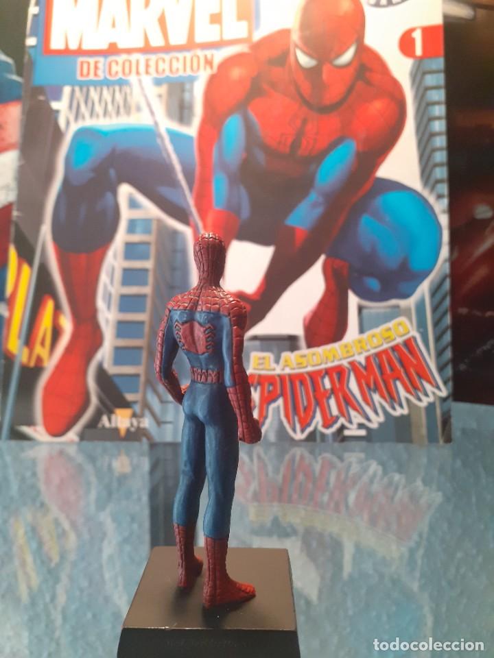 Figuras y mu&ntilde;ecos Marvel: Figura Plomo Marvel n&uacute;mero 1 Altaya Spiderman - Foto 3