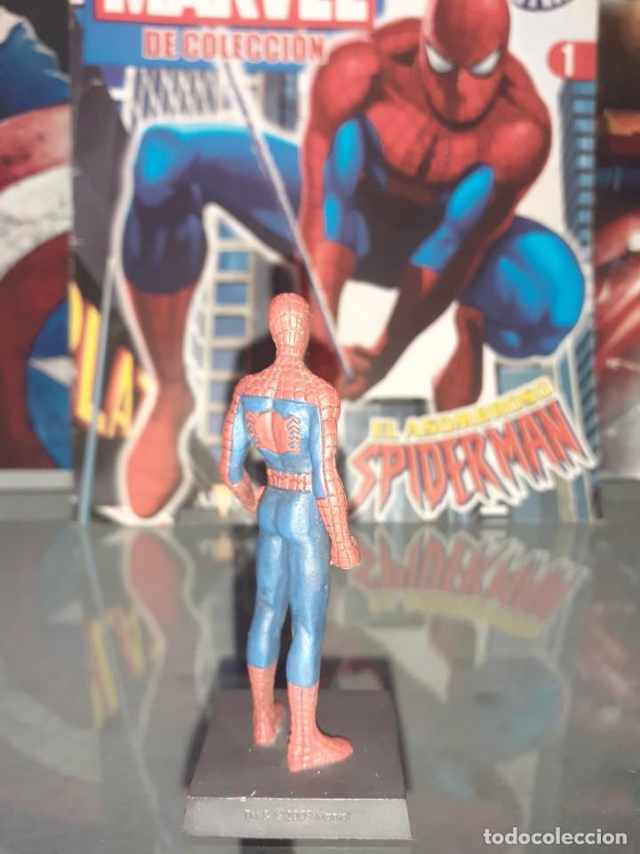 Figuras y mu&ntilde;ecos Marvel: Figura Plomo Marvel n&uacute;mero 1 Altaya Spiderman - Foto 6