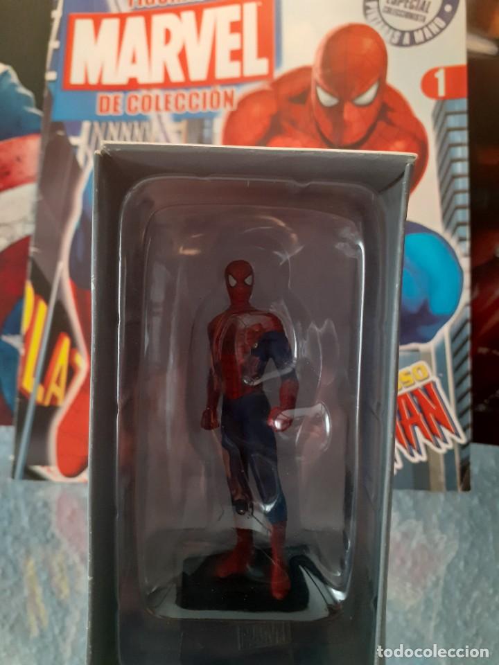Figuras y mu&ntilde;ecos Marvel: Figura Plomo Marvel n&uacute;mero 1 Altaya Spiderman - Foto 7