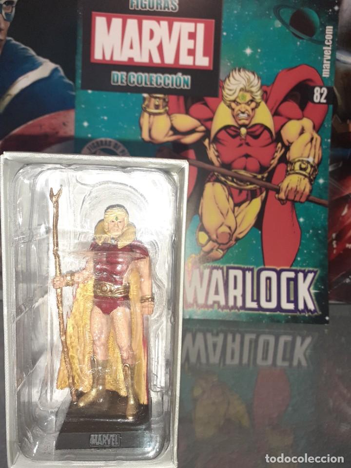 Figuras y mu&ntilde;ecos Marvel: Figura Plomo Marvel n&uacute;mero 82 Altaya Adam Warlock - Foto 1