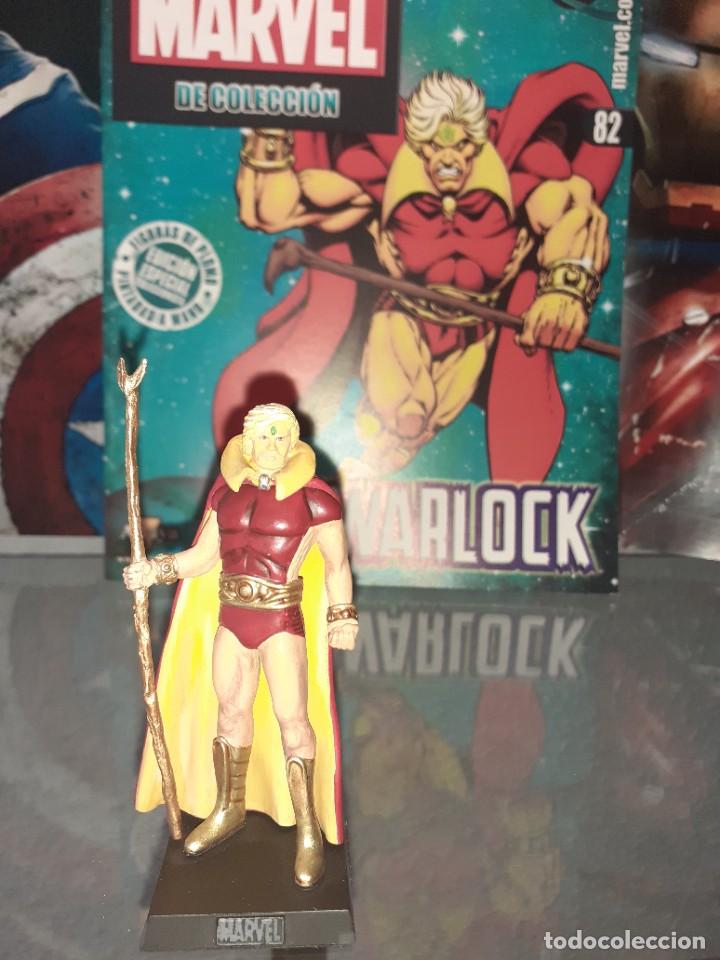 Figuras y mu&ntilde;ecos Marvel: Figura Plomo Marvel n&uacute;mero 82 Altaya Adam Warlock - Foto 2