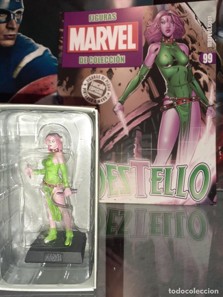 Figuras y mu&ntilde;ecos Marvel: Figura Plomo Marvel n&uacute;mero 99 Altaya Destello - Foto 1