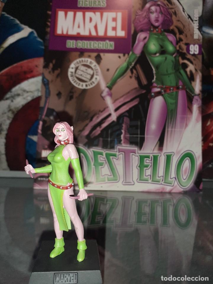 Figuras y mu&ntilde;ecos Marvel: Figura Plomo Marvel n&uacute;mero 99 Altaya Destello - Foto 2