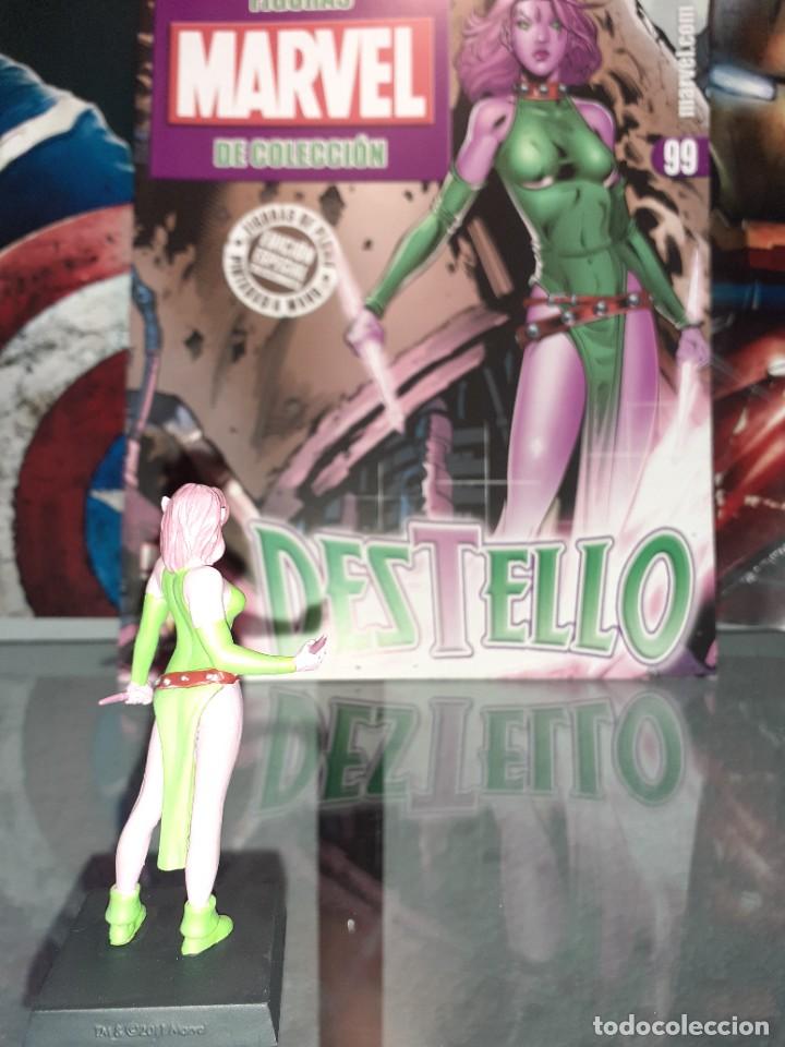 Figuras y mu&ntilde;ecos Marvel: Figura Plomo Marvel n&uacute;mero 99 Altaya Destello - Foto 3