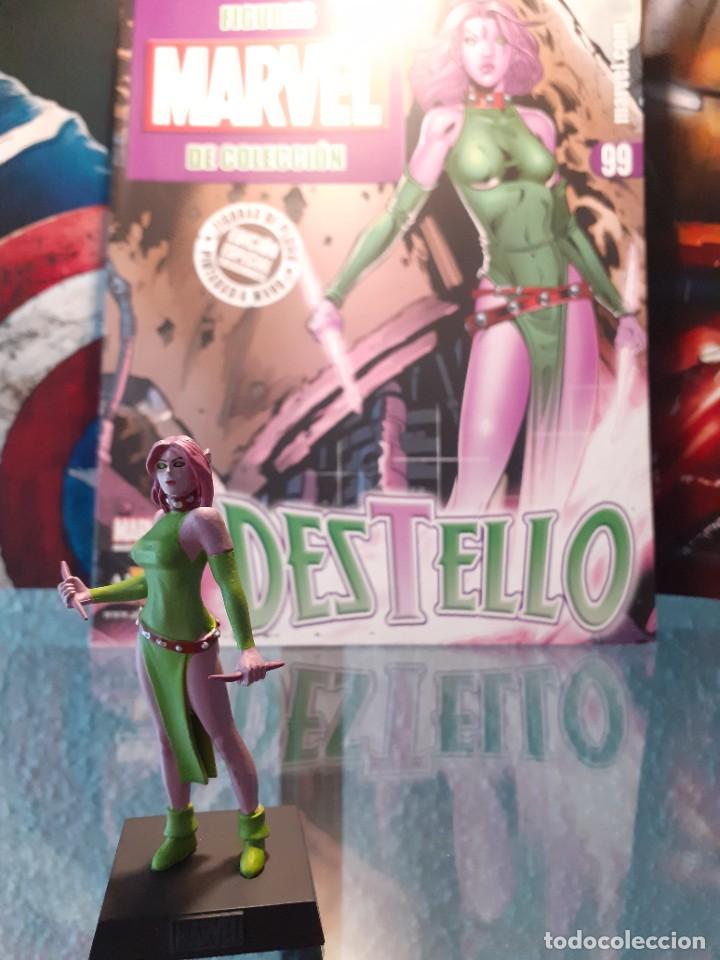 Figuras y mu&ntilde;ecos Marvel: Figura Plomo Marvel n&uacute;mero 99 Altaya Destello - Foto 4