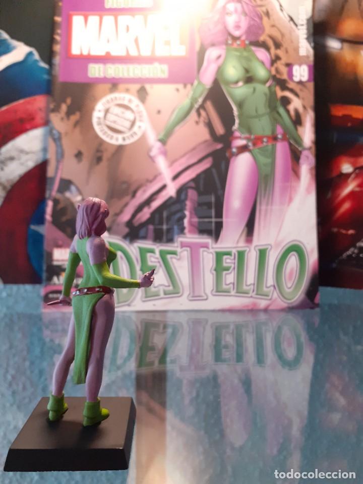Figuras y mu&ntilde;ecos Marvel: Figura Plomo Marvel n&uacute;mero 99 Altaya Destello - Foto 5