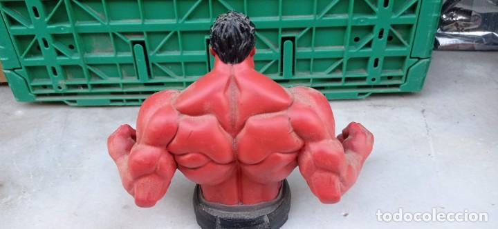 Figuras y mu&ntilde;ecos Marvel: MARVEL BUSTO HULK ROJO RED ROUGE 2018 - Foto 3