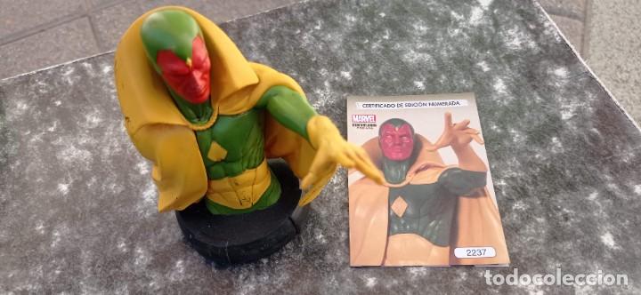 Figuras y mu&ntilde;ecos Marvel: LOTE 20 BUSTOS MARVEL CON CERTIFICADO NUMERADO - Foto 4
