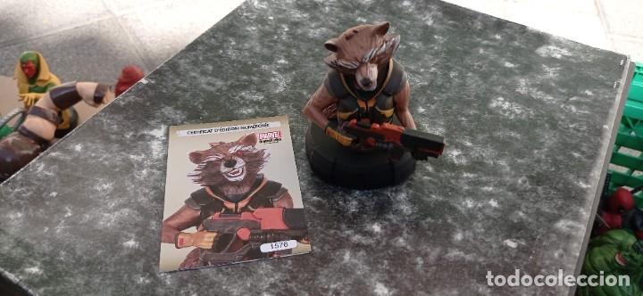 Figuras y mu&ntilde;ecos Marvel: LOTE 20 BUSTOS MARVEL CON CERTIFICADO NUMERADO - Foto 38