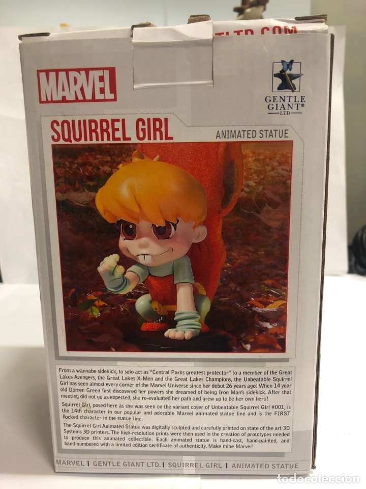 Figuras y mu&ntilde;ecos Marvel: Squirrel girl animated statue Marvel Gentle Giant - Foto 3