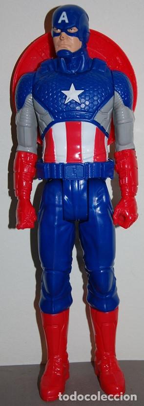 Figuras y mu&ntilde;ecos Marvel: FIGURA CAPITAN AMERICA HASBRO MARVEL 2014 - Foto 2