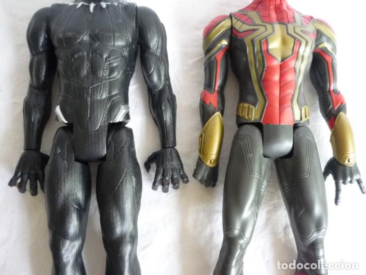 Figuras y mu&ntilde;ecos Marvel: Figuras spiderman 2018 + pantera negra 2019, Hasbro Marvel - Foto 4