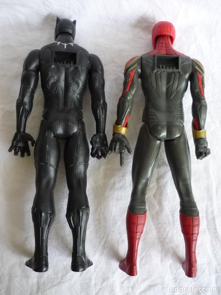 Figuras y mu&ntilde;ecos Marvel: Figuras spiderman 2018 + pantera negra 2019, Hasbro Marvel - Foto 9